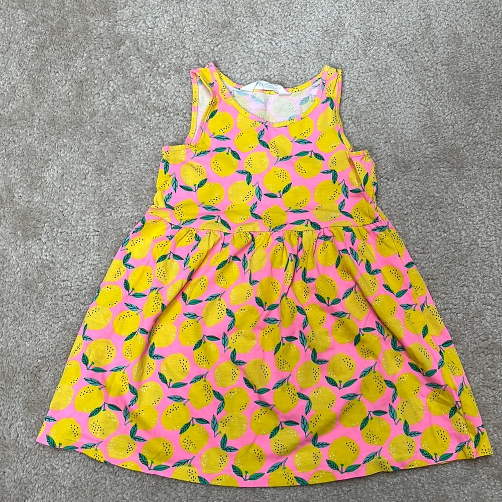 H&M 100% cotton sleeveless dress, size 2-4 toddler girl, good condition
